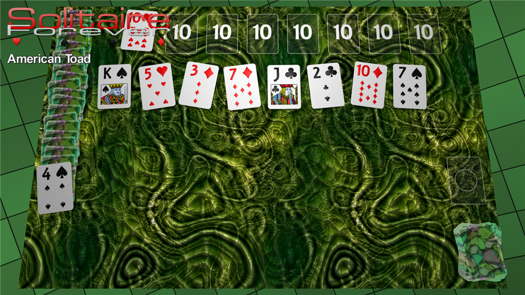 American Toad solitaire