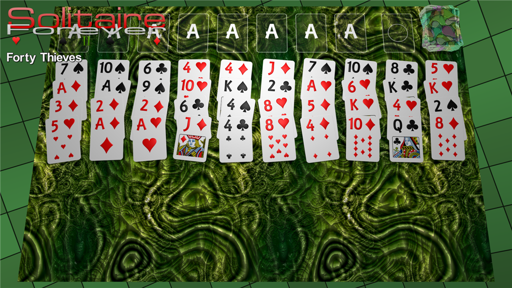 Forty Thieves solitaire