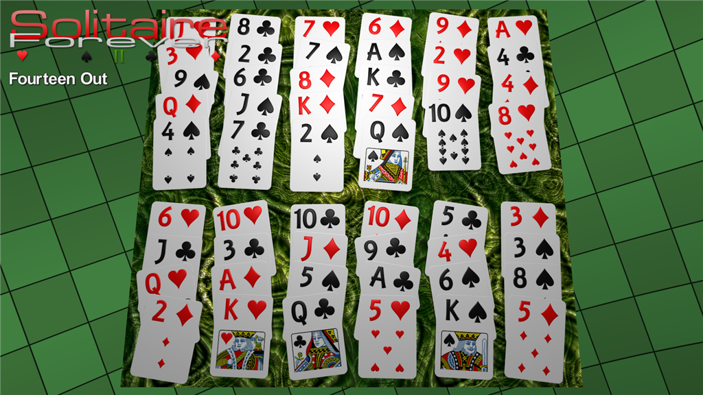 Fourteen Out solitaire