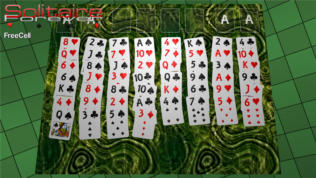 FreeCell solitaire