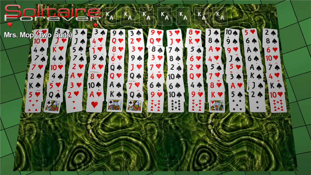 strategy for playing full deck solitaire mrs mop