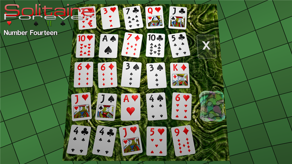 Number Fourteen solitaire