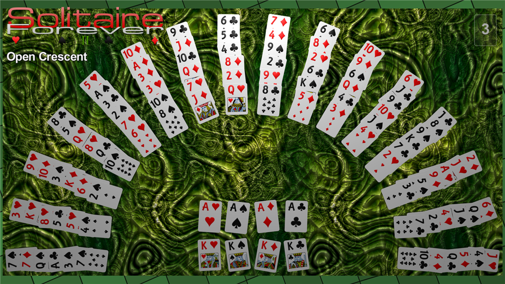 online card games crescent solitaire