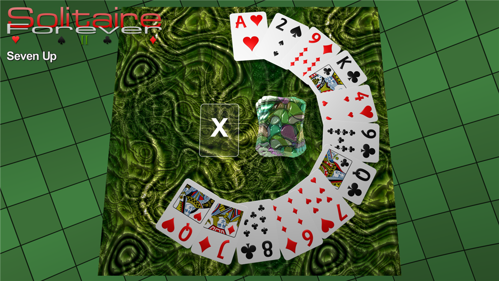 Seven Up solitaire