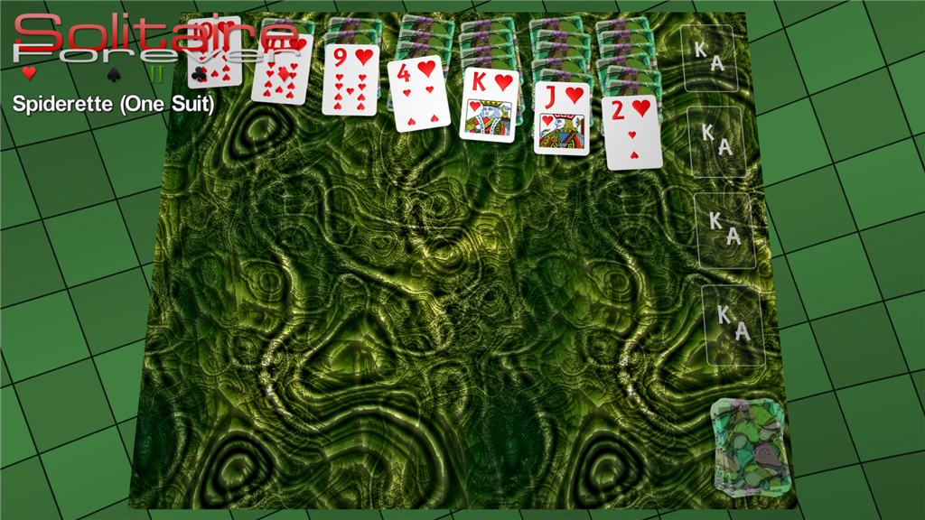 Spiderette (One Suit) solitaire