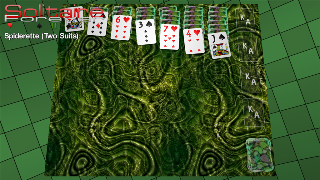 Spiderette (Two Suits) solitaire