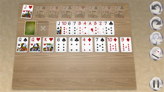 Blondes and Brunettes solitaire