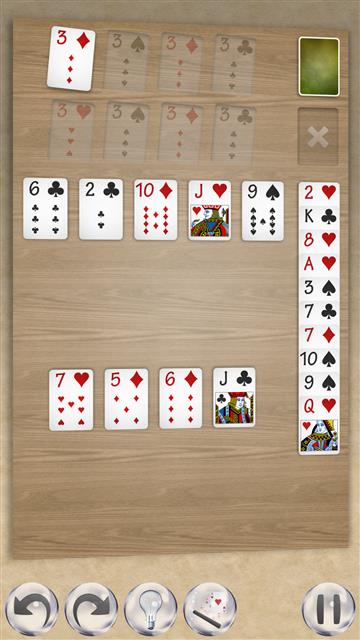 Blondes and Brunettes solitaire