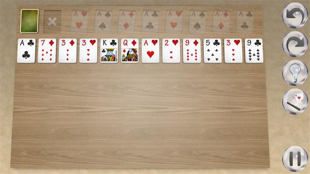 Busy Aces solitaire