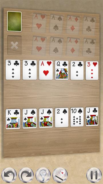 Busy Aces solitaire