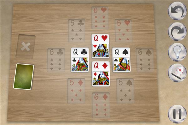 Captive Queens solitaire