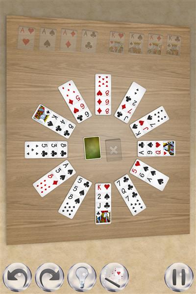 Corona solitaire