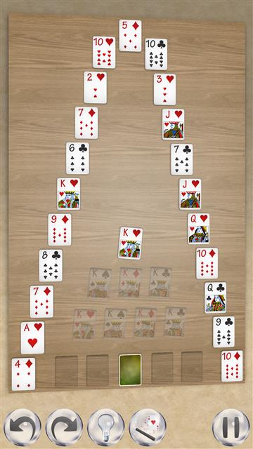 Double Pyramid solitaire