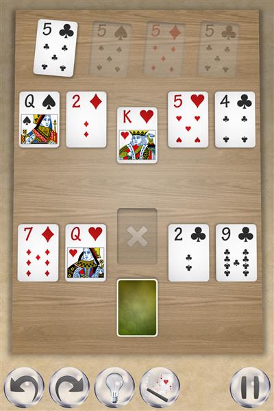 Eagle Wing solitaire