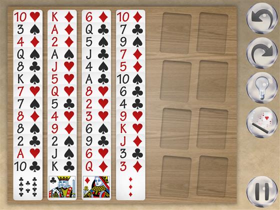 Eliminator (8 Piles) solitaire