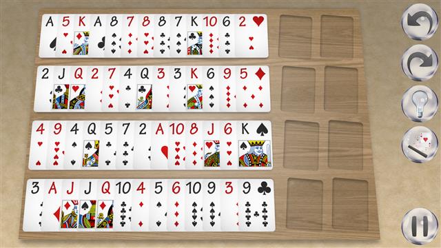 Eliminator (8 Piles) solitaire