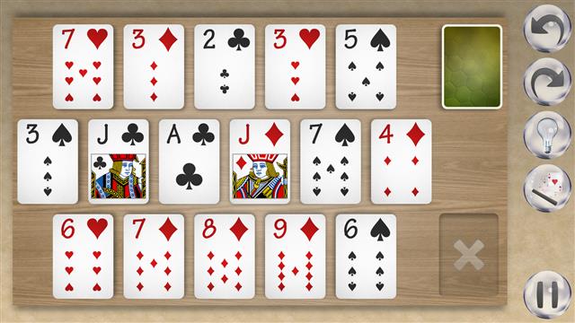 Fifteens V2 solitaire