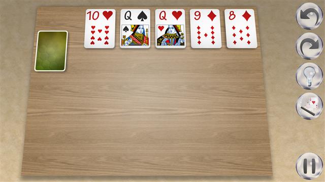 Five Piles solitaire