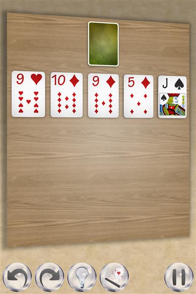 Five Piles solitaire