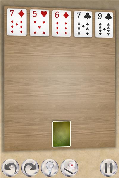 Five Piles solitaire