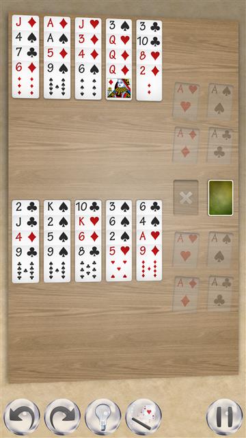 Forty Thieves solitaire