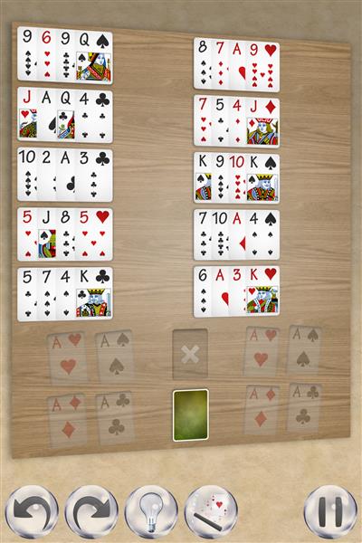 Forty Thieves solitaire