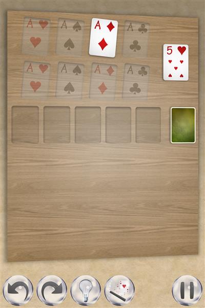 Frog solitaire