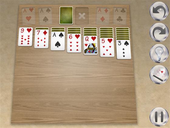 Klondike solitaire