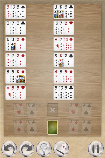 Limited solitaire