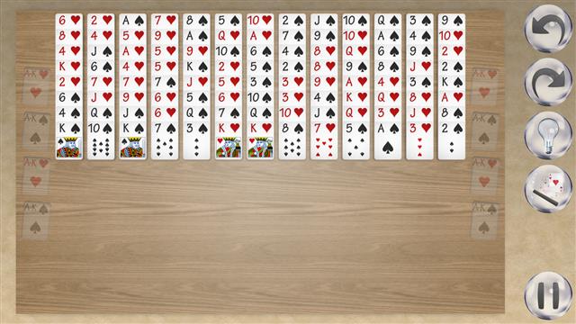 Mrs Mop (2 Suits) solitaire