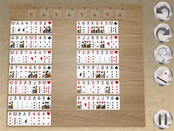 Mrs Mop (2 Suits) solitaire