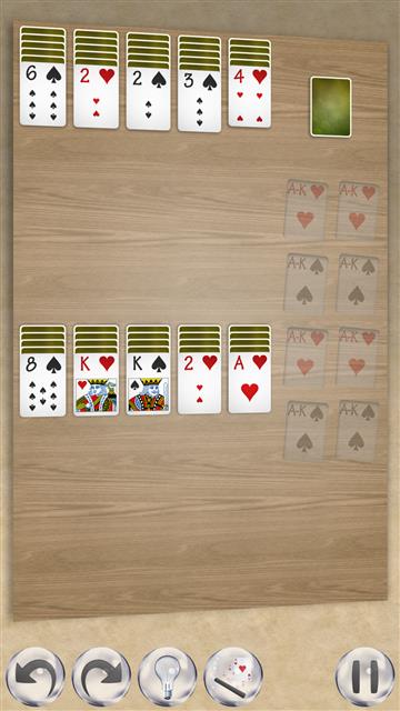 Spider (2 Suits) solitaire