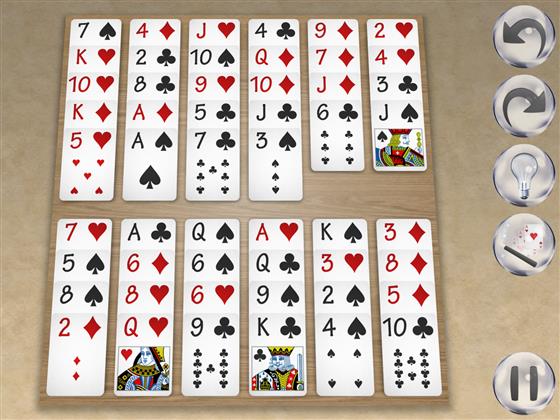 Take Fourteen solitaire