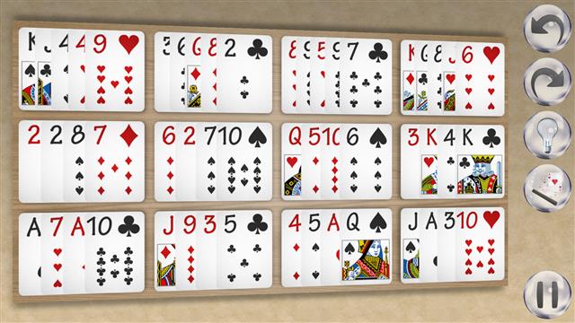 Take Fourteen solitaire