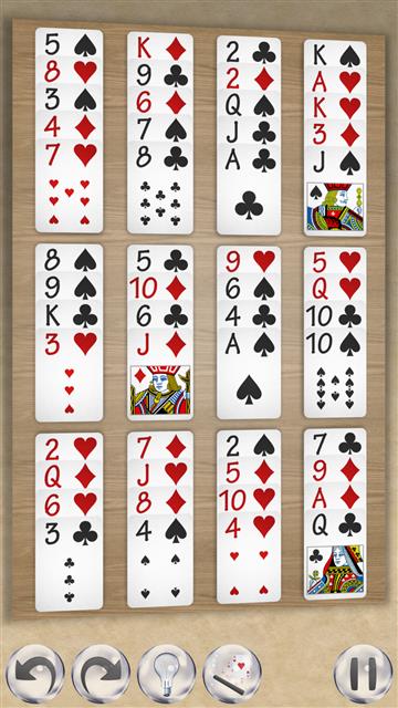 Take Fourteen solitaire