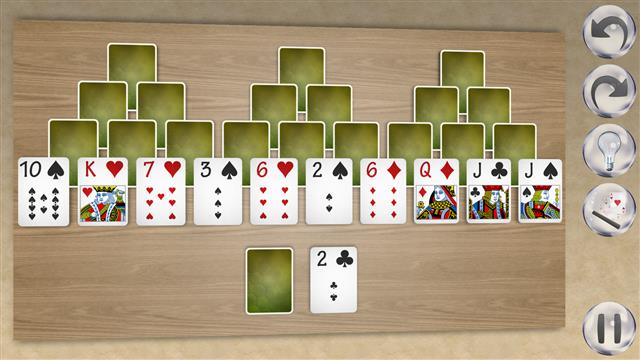 Tripeaks solitaire